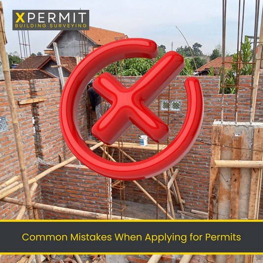 Common mistakes when applying for a building permit in Victoria, Australia.